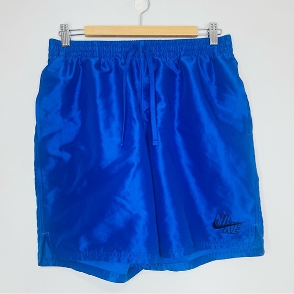 NIKE Royal Blue Essential Lap 7'' Volley Swim Shorts Medium - Picture 3 of 7